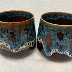 Colorful Lava Glaze Handmade Ceramic reactive, Glaze  finish Coffee Mug